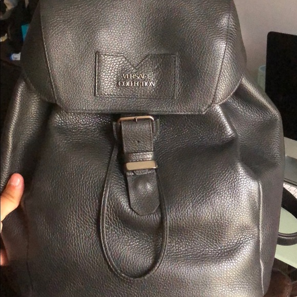 versace collection backpack